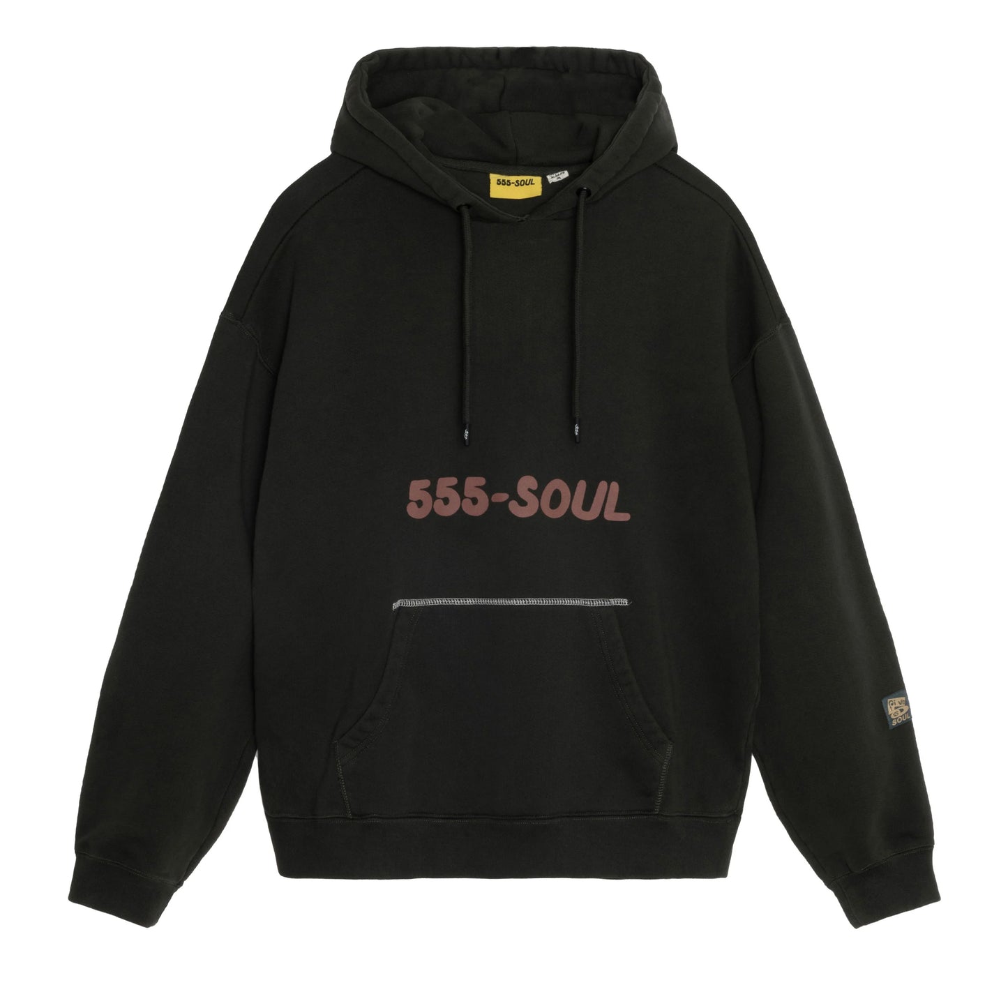 Line Garment Dye Hoodie-TMF235415