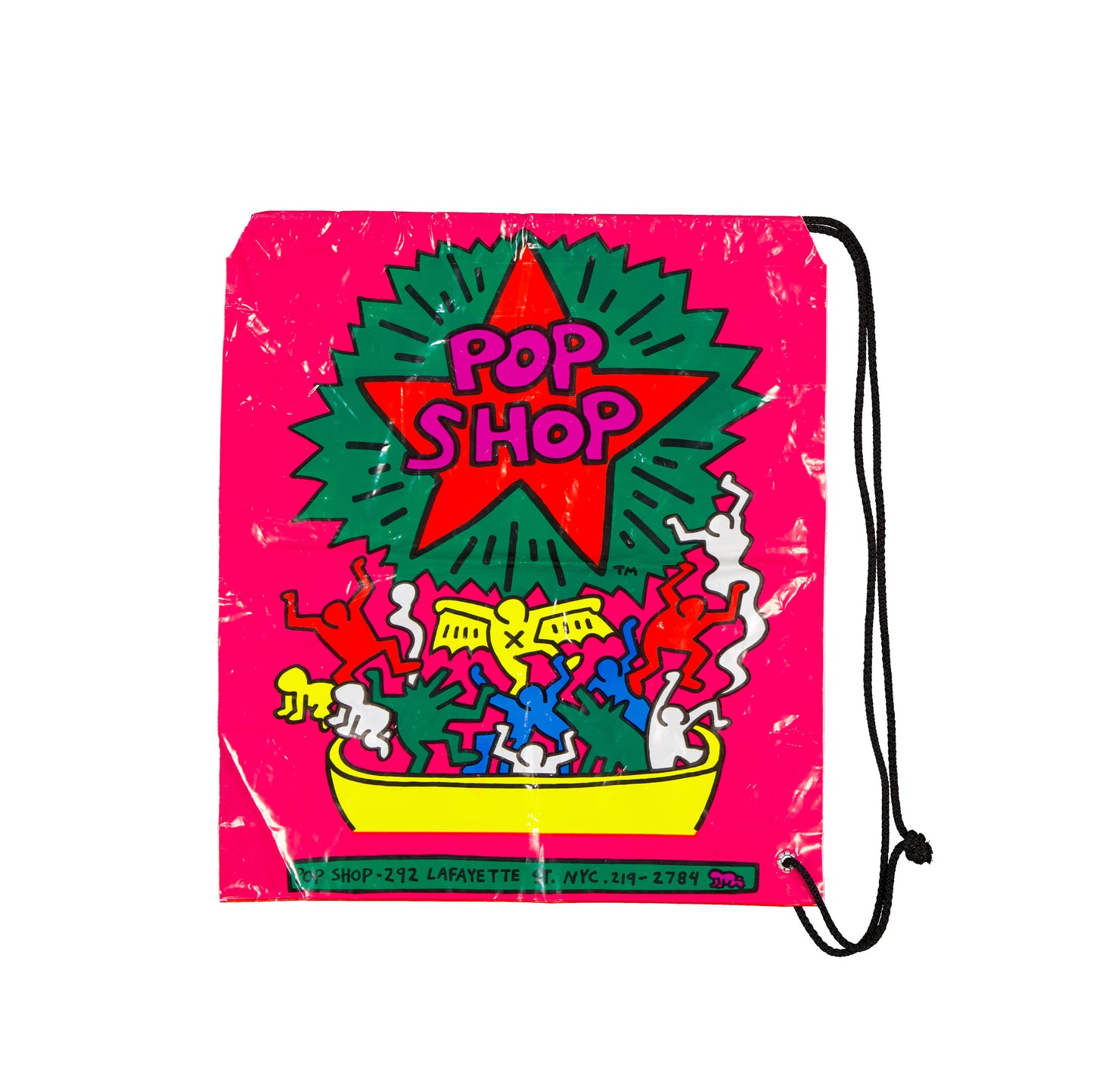 Keith Harring Pop Shop Bag