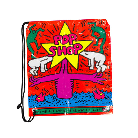 Keith Harring Pop Shop Bag