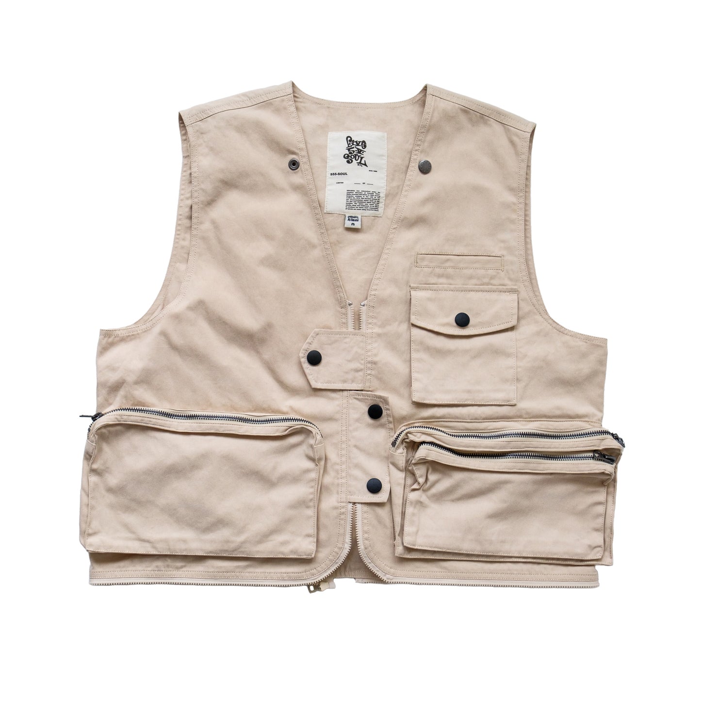 Alpha Industries x 555-SOUL - LAFAYETTE CONVERTIBLE VEST