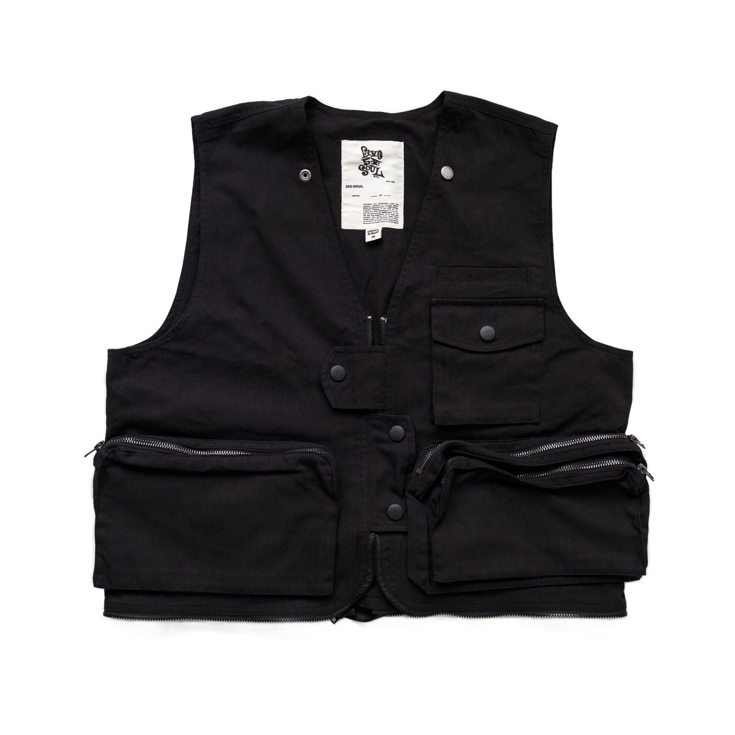 Alpha Industries x 555-SOUL - LAFAYETTE CONVERTIBLE VEST