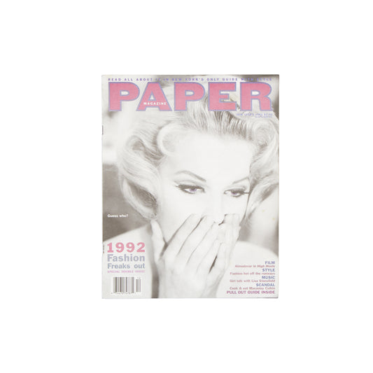 Paper Magazine; New Years 1992
